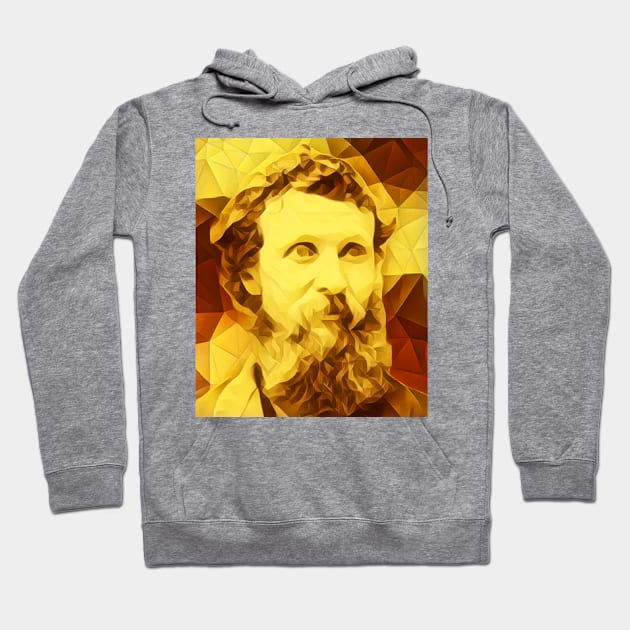 John Muir Golden Portrait | John Muir Artwork 11 Hoodie by JustLit